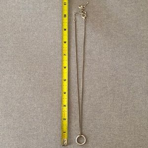 Fossil Charm Holder Necklace